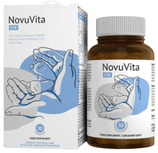 NovuVita Vir to tabletki na męską płodność