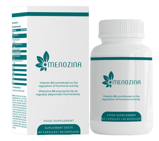 Menozina to suplement na objawy menopauzy